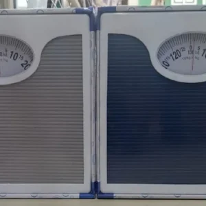 Analogue bathroom scale