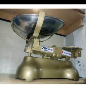 Analogue weighing scale