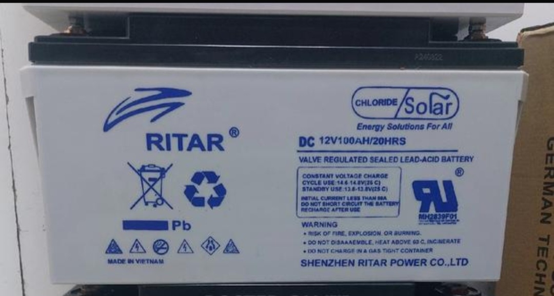 Battery solar Ritar 100ah