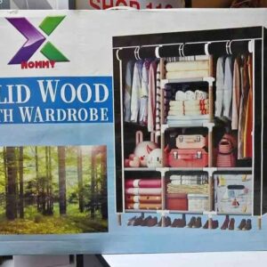 Wooden wardrobe
