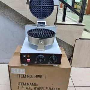 Single waffle baker