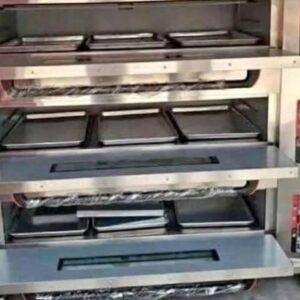 3 deck 9 tray oven electric
