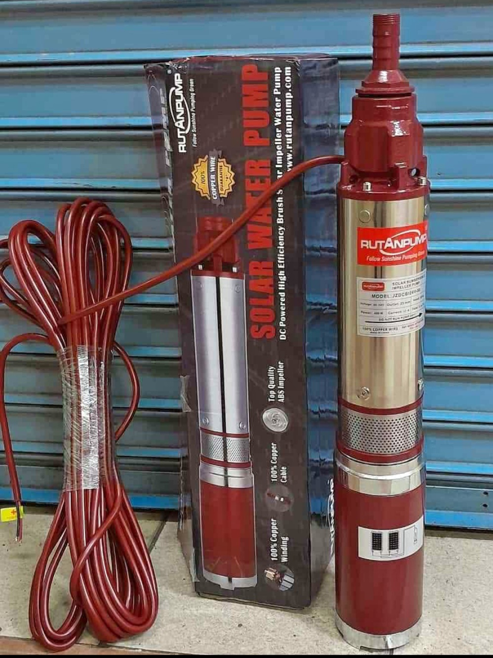 Rutan submersible pump 400watts 50m